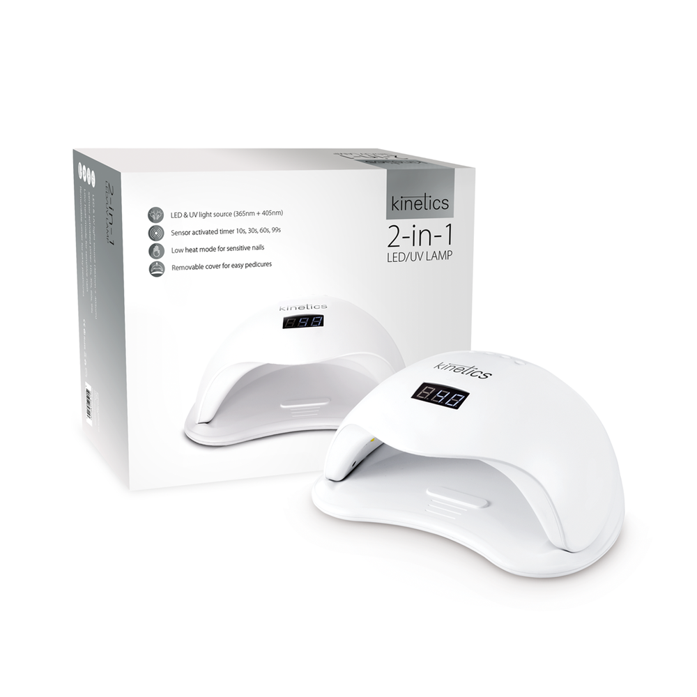 LAMPARA UÑAS PROFESIONAL 48W LED/UV